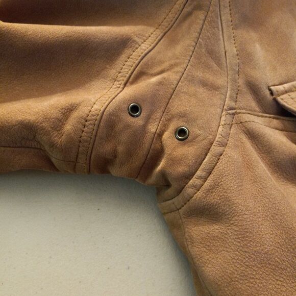 John Ashford Leather Bomber Jacket - Picture 8 of 12